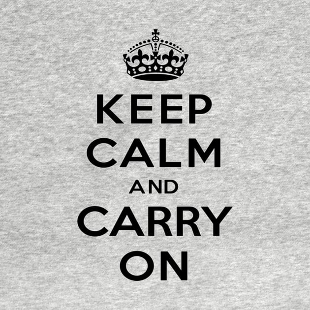 keep calm and carry on by HTTC